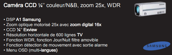 Dome motorisé ip PTZ SD6C230U-HNI Dahua