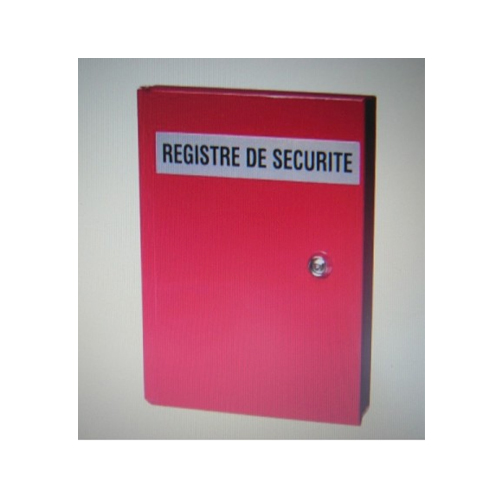 coffret pour registre de sécurité