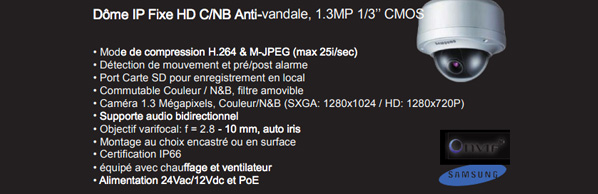 Dome motorisé ip PTZ SD6C230U-HNI Dahua