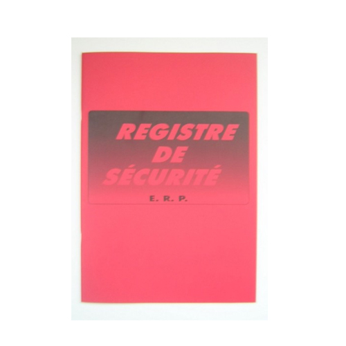 coffret pour registre de sécurité